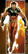 Gabriel Summers/Vulcan (Marvel Comics) can use energy to fly at various speeds.