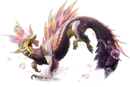 Mizutsune (Monster Hunter Generations) is a dragon capable of producing and attacking with bubbles.