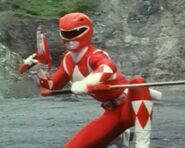 Jason Lee Scott/Red Ranger (Mighty Morphin Power Rangers) Dual Wielding his Power Sword and Blade Blaster.