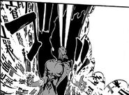 Sayla (Fairy Tail) in her Limiter Removal uses "Demon Eyes Awakening".