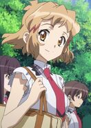 After getting hit by the power of the Shen Shou Jing, Hibiki Tachibana's (Senki Zesshou Symphogear AXZ) soul was purified and therefore allowed her to channel divine power.