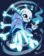 Sans (Undertale) also has such abilities, From resetting the player's savepoint to stopping them from having a turn to move.