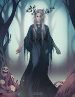 Hel (Norse Mythology) daughter of Loki was said to be her realm of the underworld, stronger than Odin and many other Æsir.