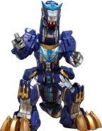 GoZyuDrill/GoZyuRex/GoZyuZin (Kaizoku Sentai Gokaiger)/Q-Rex Drill/Q-Rex Dinozord/Q-Rex Megazord (Power Rangers Super Megaforce)