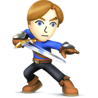 Mii Swordfighters (Super Smash Bros. for Nintendo 3DS and Wii U Super Smash Bros Ultimate) are experts in swordplay.