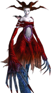 Mitochondria Eve (Parasite Eve) awakens the mitochondria in the cells of any life form she comes in contact with, turning them into horrific Neo-Mitochondrial Creatures.