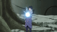 Sasuke (Naruto) stabs Karin and Danzo