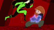 Shego fighting.gif (2.31 MB) Kim Possible (Kim Possible)