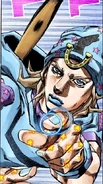 Johnny Joestar's (JoJo's Bizarre Adventure Part 7: Steel Ball Run) Stand, Tusk ACT1 allows him to shoot his nails like bullets...