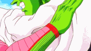 Piccolo's Deflect.gif (677 KB) Piccolo (Dragon Ball Z) deflects Cell's Makankosappo/Special Beam Cannon with a Ki Blast Deflect.