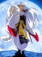 Sesshomaru (Inuyasha), a pure blooded Inugami Daiyoukai and Inuyasha's older half brother.