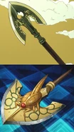 The Stand Arrows (JoJo's Bizarre Adventure) have the ability to grant a Stand to whoever the arrow pierces. However, the arrow must deem the subject "worthy".