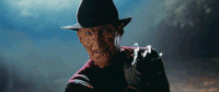 Freddy Krueger, the Nightmare on Elm Street