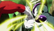 Freiza reflexes.gif (2.07 MB) Frieza (Dragon Ball series) is fast enough to block blows from Dyspo who has Supernatural Speed.