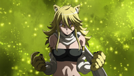 Leone (Akame Ga Kill!) via Lionel is more attuned with the instincts of animals, often doing things that are most common with lions over humans.