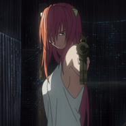 Lucy (Elfen Lied) is the Diclonius "queen," and is considered to be the most dangerous of her kind not just because of her murderous tendencies and great skill with her vectors, but because she is the only Diclonius who can naturally reproduce.