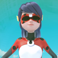 Marinette Dupain-Cheng/Pegabug (Miraculous: Tales of Ladybug & Cat Noir) has the power of "Voyage", a superpower where she creates a portal to travel to any location.