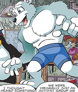 Augustus the Polar Bear (Archie's Sonic the Hedgehog), a mobian polar bear.