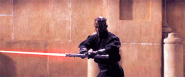 ...a very talented lightsaber duelist, Darth Maul was incredibly skilled in lightsaber combat, among the greatest duelists in the history of the Sith,...