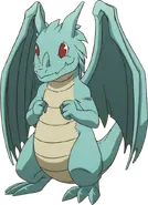 Lars Ul Metallicana (Bastard).webp (92 KB) Lars Ul Metallicana (Bastard!) was the warrior prince who saved the Kingdom og Metalicana from the evil wizard Dark Schneider, but the resulting battle left him in the form of a small dragon.