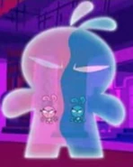 Yin and Yang (Yin Yang Yo) using their Woo Foo Aura.