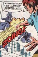 The Almighty Dollar (Marvel Comics) can discharge pennies.