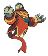 The secondary hive-mind of the Black Arms, Black Death (Archie's Sonic the Hedgehog) possessed Black Doom's ability to telepathically control the Black Arms as its hive-mind.