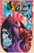 Onslaught (Marvel Comics) emitting an EMP.