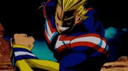 When using One For All, All Might (My Hero Academia) relies on strength to win in almost every fight he is in, being one of the most prominent.