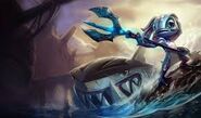 Fizz (League of Legends) can summon sharks for his ultimate.