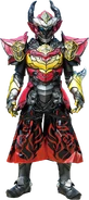Lord Baron (Kamen Rider Gaim) is an Overlord Inves form Kaito Kumon assumes after the infection caused by Redyue is sped up and he eats a Helheim Fruit.