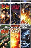 The daily life of Wolverine (Marvel Comics)
