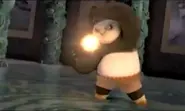 The Mongolian Fireball (Kung Fu Panda: Legends of Awesomeness) is one of the Twelve Impossible Moves where the user goes into multiple stances, and then brings their hand close together vertically. After this, a large fireball similar to the sun, only smaller, forms between the center their hands.