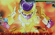 Frieza (Dragon Ball Heroes) in his Angered Golden Form, an extension of his Golden Form that occurs when he's greatly enraged.