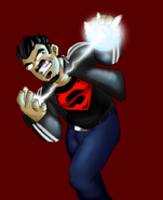 Joe Vargas/Angry Joe (Channel Awesome) is an empowered human with the ability to cast electrical arcs from his hands.