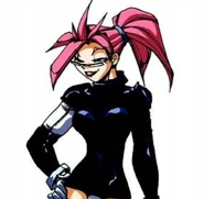 Array (Gold Digger) can generate and customize any detail, parameter, ability, aspect, feature or defining characteristic of her clones through her omnireplicative powers. Allowing her to create any type of character she wishes at any time from humans, werebeasts, and even eldritch or alien beings.