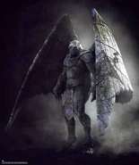 Gargoyles (I, Frankenstein 2014); in this universe gargoyles are considered a type of "lower angel".