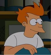Philip J. Fry (Futurama) is his own grandfather and as such is a living paradox.