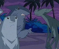 Shark people.jpg (19 KB) Shark peoples (American Dragon: Jake Long), anthropomorphic shark-like magical creatures.