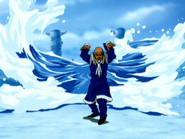 Pakku (Avatar: The Last Airbender) bending water.