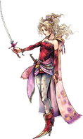 Terra Branford (Final Fantasy VI) is half-human, half-Esper.