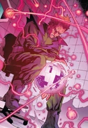 Owen Reece/Molecule Man (Marvel Comics) is an incredibly powerful molecule manipulator.