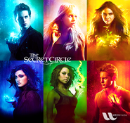 Witches (The Secret Circle) with their respective elements.