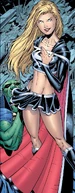 Negative Supergirl (DC Comics) is the negative and darker aspect of Kara Zor-El/Kara Danvers/Supergirl's psyche given form by Black Kryptonite.