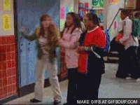 That-s-so-two-timin-o.gif (4.16 MB) Raven Baxter (That's So Raven) having a vision of the future.