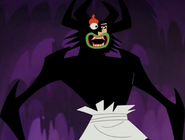 Jack (Samurai Jack) was infected with Aku's cold, causing him to be slowly converted into a clone of Aku.