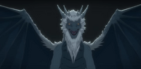 Thunder (The Dragon Prince) the Archdragon of the Sky was the most recent King of the Dragons.