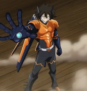 As a Machias, Wall Eehto (Fairy Tail) can alter his own personality to better suit his current predicament; for example, while fighting Laxus Dreyar, he discarded his carefree persona and adopted that of an emotionless fighting machine.