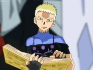 Gigano Gazuron.gif (9.82 MB) Buzarai (Konjiki no Gash Bell!/Zatch Bell!) is one of the many demons with metal magic, and uses the element to conjure powerful chained axes.