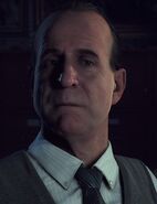 Josh's conscience manifests in the form of Dr. Alan J. Hill (Until Dawn), taking all of his guilty feelings and doubts about his actions and spitting them back in his face.